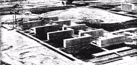 Vista do CRUSP - década de 60